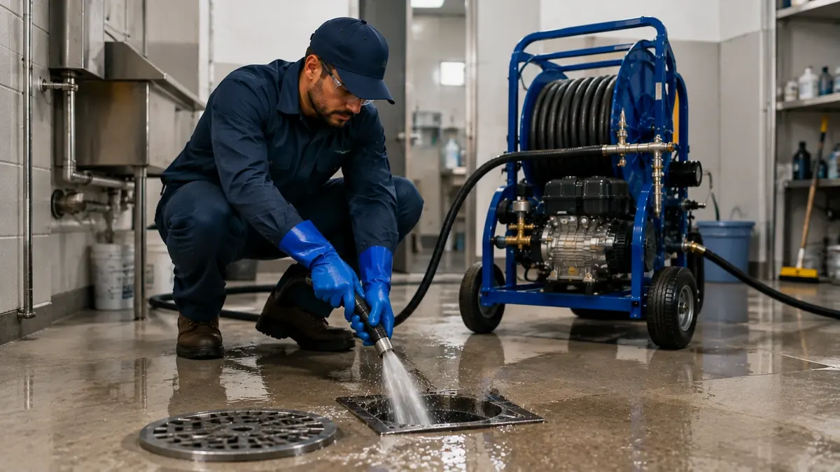 Floor Drain Hydro Jet Cleaning in Kings Canyon National Pk