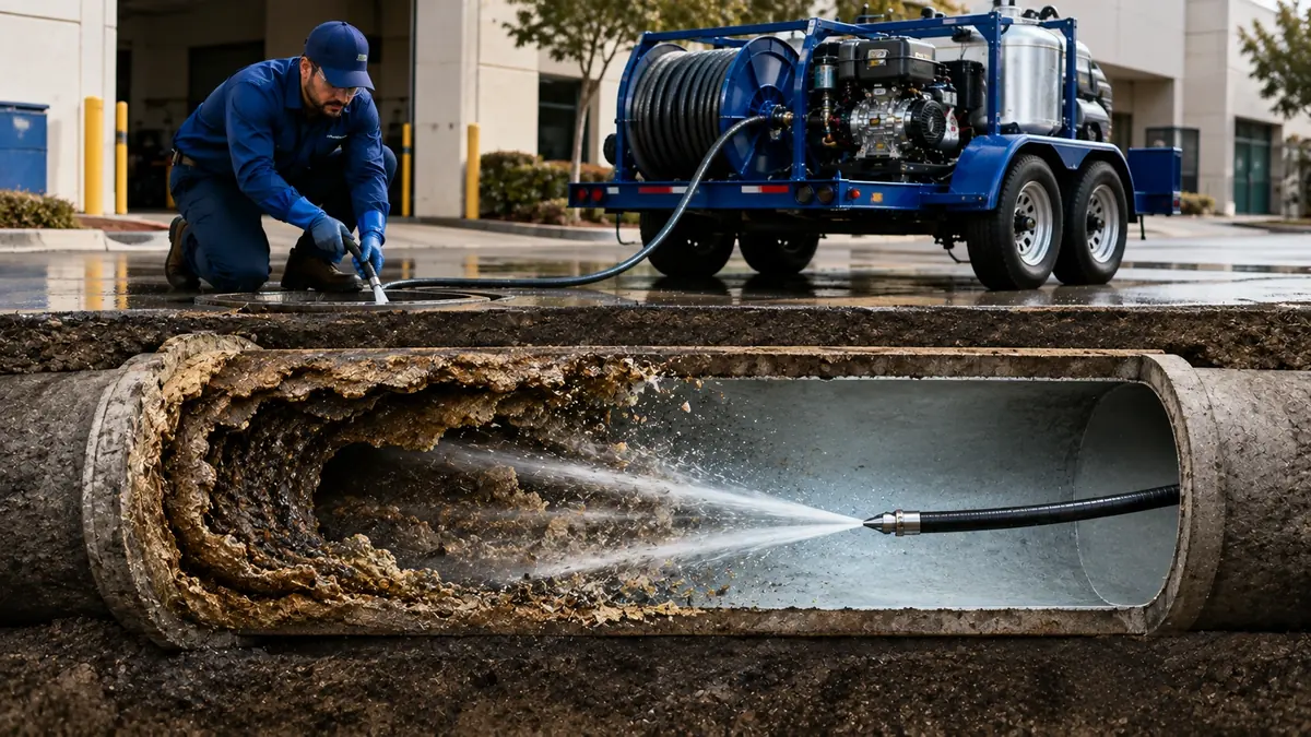 Sewer Pipe Descaling in Kings Canyon National Pk